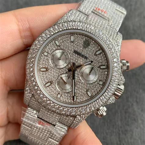 diamond rolex fake|rolex daytona knockoff.